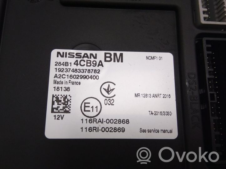 Nissan Qashqai Sterownik / Moduł komfortu 284B14CB9A