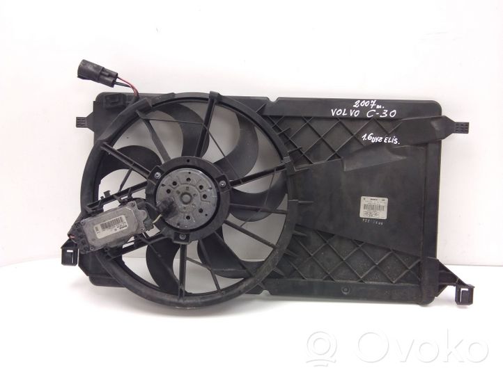 Volvo C70 Radiator cooling fan shroud 3M5H8C607RJ