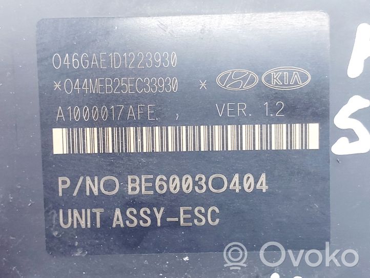 KIA Sportage Pompe ABS BE60030404