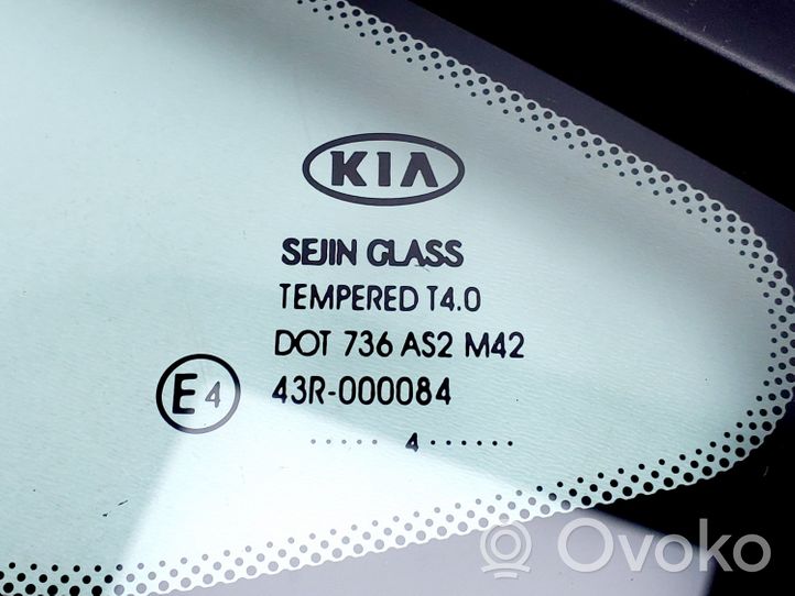 KIA Ceed Vetro del deflettore della portiera anteriore - quattro porte 86190A2000