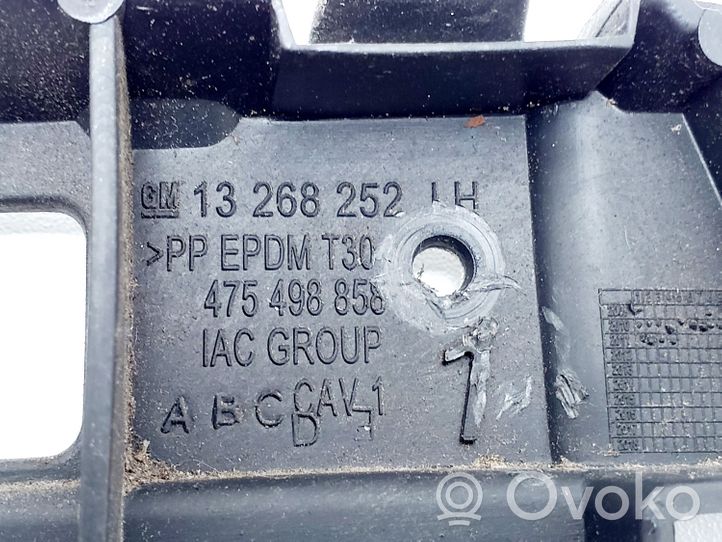 Opel Meriva B Mocowanie narożnika zderzaka tylnego 13268252