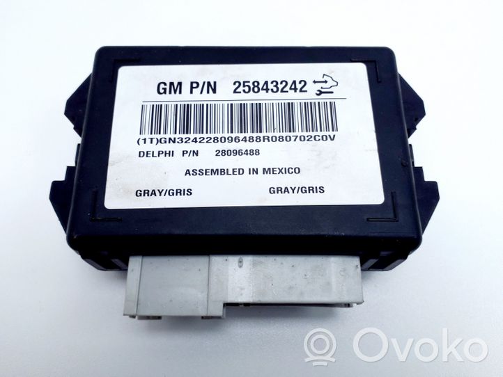 Chevrolet Captiva Module de contrôle carrosserie centrale 25843242