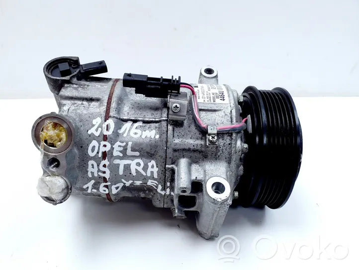 Opel Astra K Compresseur de climatisation 39034464
