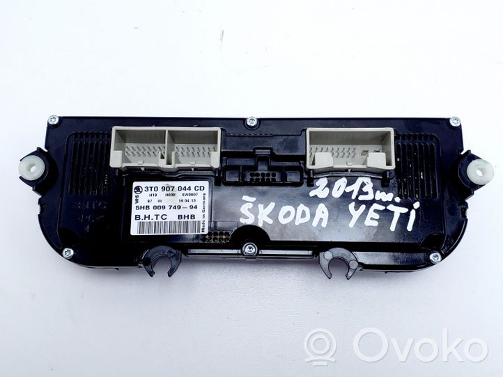 Skoda Yeti (5L) Interrupteur ventilateur 3T0907044CD