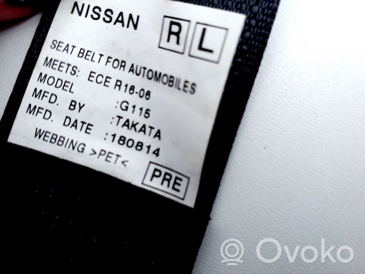 Nissan Note (E12) Pas bezpieczeństwa fotela przedniego 868853VU0B