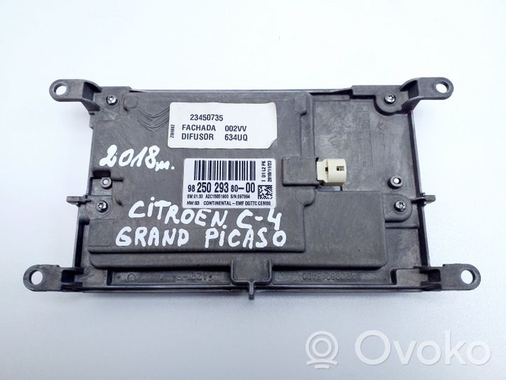 Citroen C4 Grand Picasso Monitori/näyttö/pieni näyttö A2C15851900