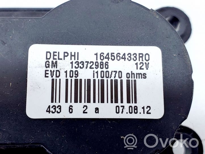 Opel Mokka X Attuatore/motore della valvola del collettore di aspirazione 13372986