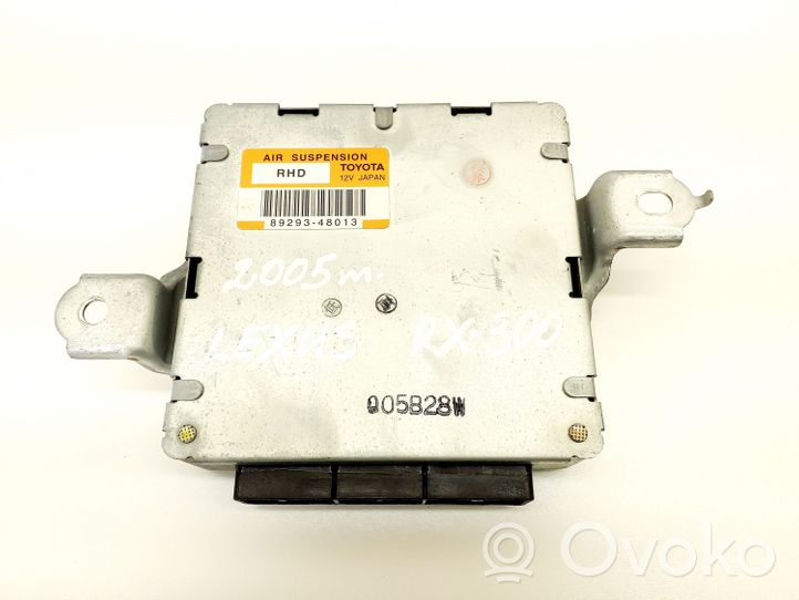 Lexus RX 330 - 350 - 400H Sterownik / Moduł tylnego zawieszenia pneumatycznego 8929348013