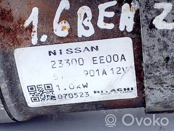 Nissan Tiida C11 Motorino d’avviamento 23300EE00A