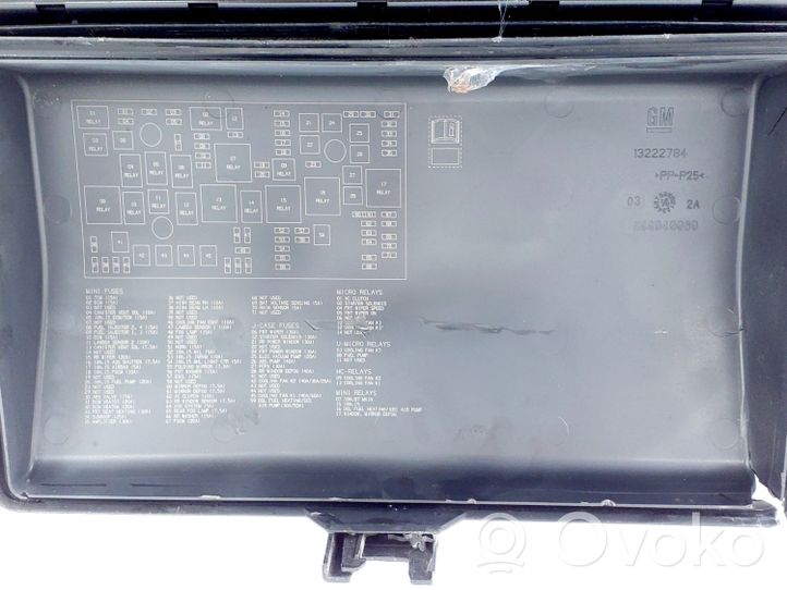 Chevrolet Cruze Fuse box set 13222784