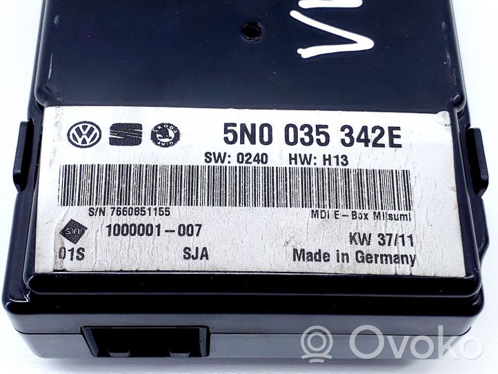 Volkswagen PASSAT B7 Kiti prietaisai 5N0035342E