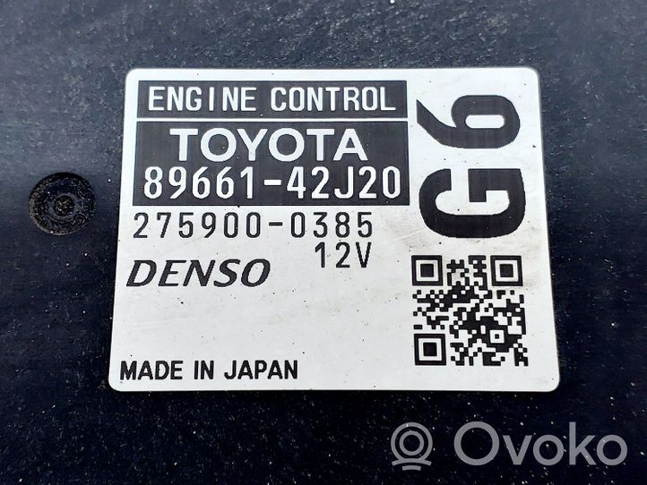 Toyota RAV 4 (XA30) Sterownik / Moduł ECU 2759000385