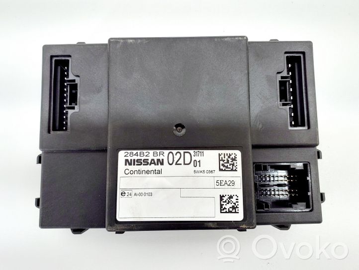 Nissan X-Trail T31 Modulo di controllo del corpo centrale 284B2BR02D