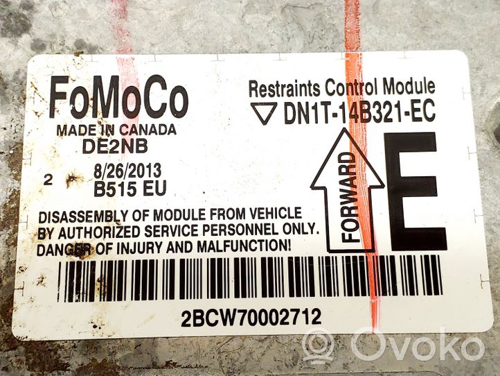 Ford Ecosport Turvatyynyn ohjainlaite/moduuli DN1T14B321EC