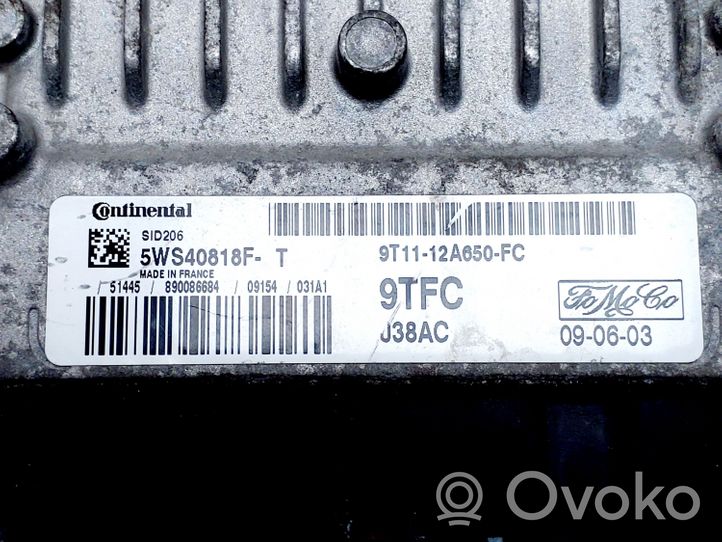 Ford Connect Moottorin ohjainlaite/moduuli 9T1112A650FC