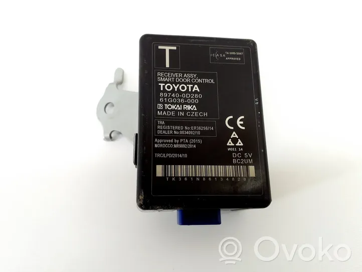 Toyota Yaris Autres dispositifs 897400D280