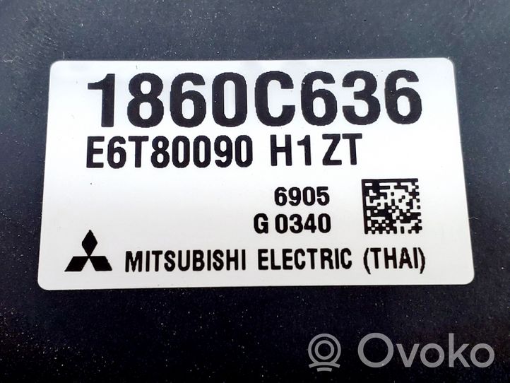 Mitsubishi Mirage VI G4 Attrage Calculateur moteur ECU 1860C636