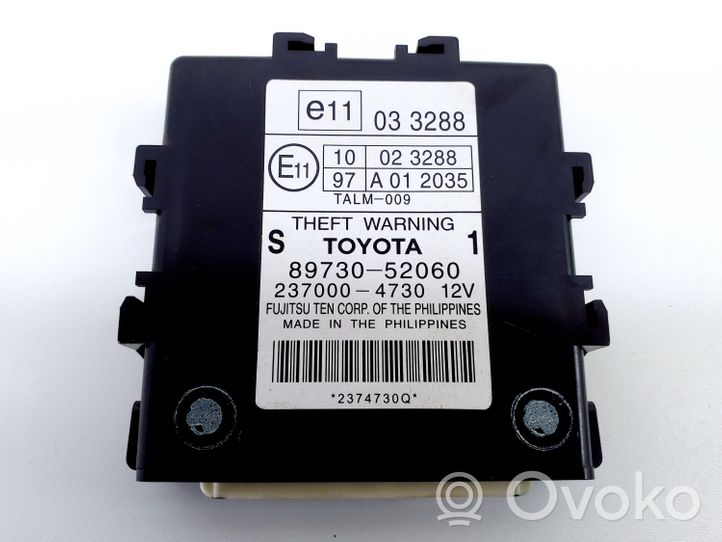 Toyota Urban Cruiser (XP110) Alarm control unit/module 8973052060