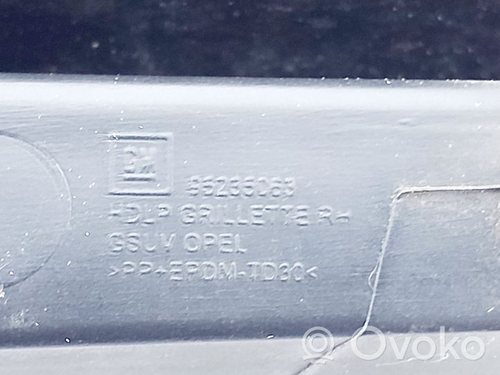 Opel Mokka X Mascherina inferiore del paraurti anteriore 95235063
