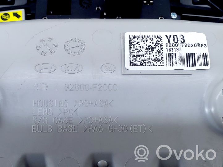 KIA Rio Światło fotela przedniego 92800F2000