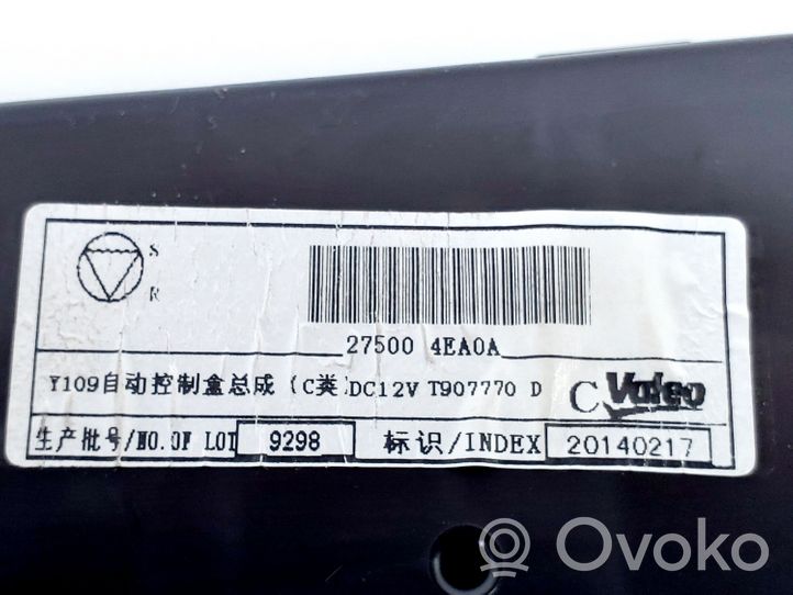 Nissan Qashqai Przełącznik / Włącznik nawiewu dmuchawy 275004EA0A
