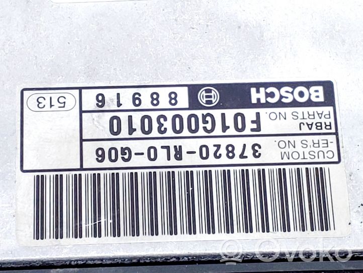 Honda Accord Calculateur moteur ECU 37820RL0G06