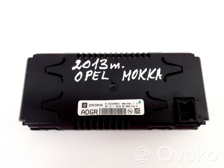 Opel Mokka X Monitor / wyświetlacz / ekran 22915943G