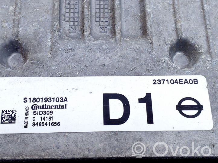 Nissan Qashqai Calculateur moteur ECU 237104EA0B