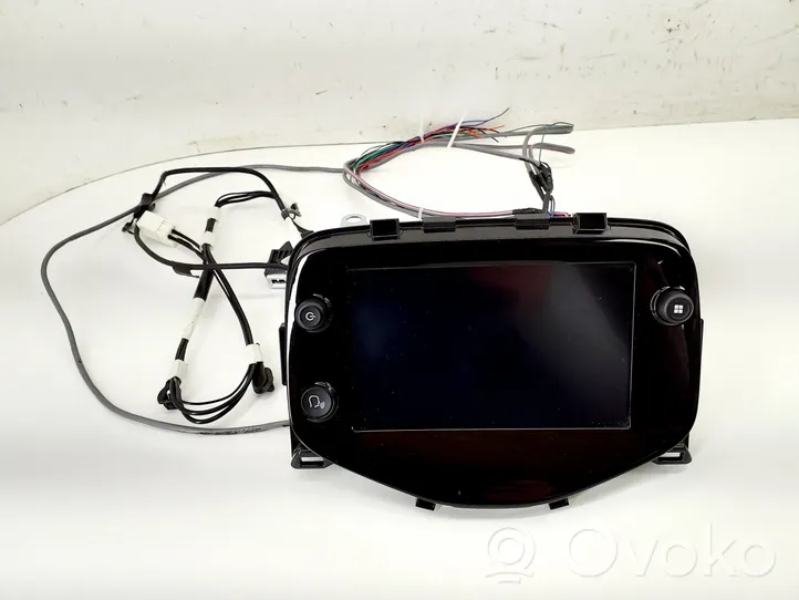 Toyota Aygo AB40 Panel / Radioodtwarzacz CD/DVD/GPS 86140YV020