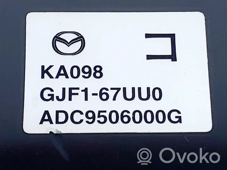 Mazda 6 Pysäköintitutkan (PCD) ohjainlaite/moduuli GJF167UU0