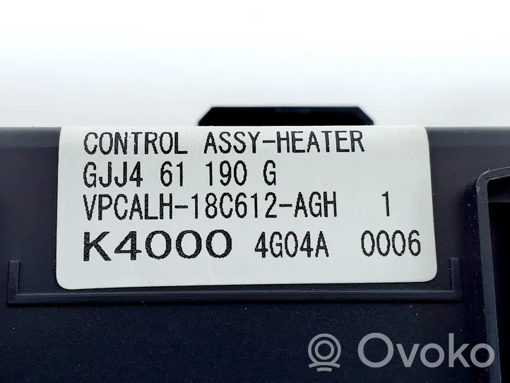 Mazda 6 Interrupteur ventilateur GJJ461190G