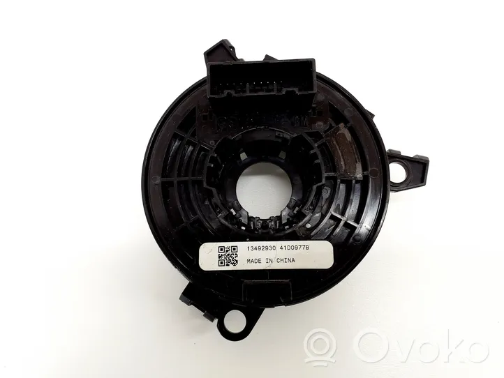 Opel Astra K Airbag slip ring squib (SRS ring) 13492930