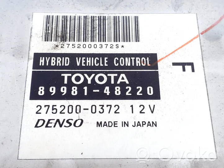 Lexus RX 330 - 350 - 400H Sterownik / Moduł ECU 8998148220