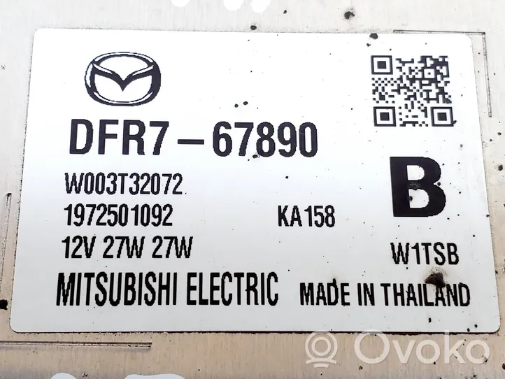 Mazda CX-30 Modulo di zavorra faro Xenon DFR767890