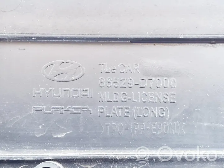Hyundai Tucson TL Rekisterikilven kehys/pidike 86529D7000