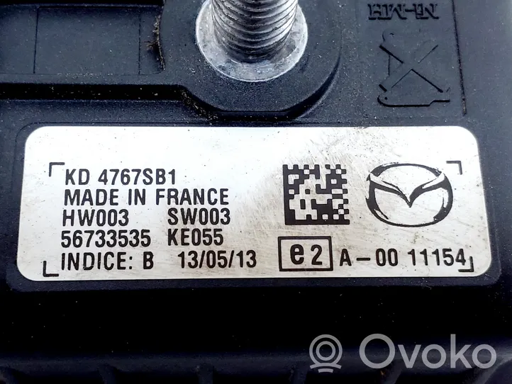 Mazda 3 II Signalizācijas sirēna KD4767SB1