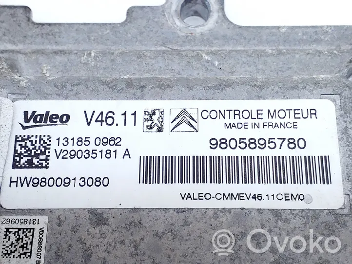 Peugeot 208 Motorsteuergerät/-modul 9805895780