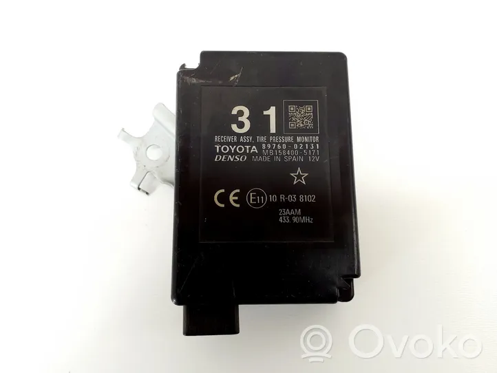 Toyota Auris E180 Module de pression des pneus 8976002131