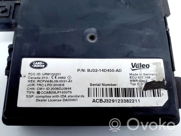 Land Rover Range Rover Evoque L538 Modulo di controllo del punto cieco BJ3214D455AD