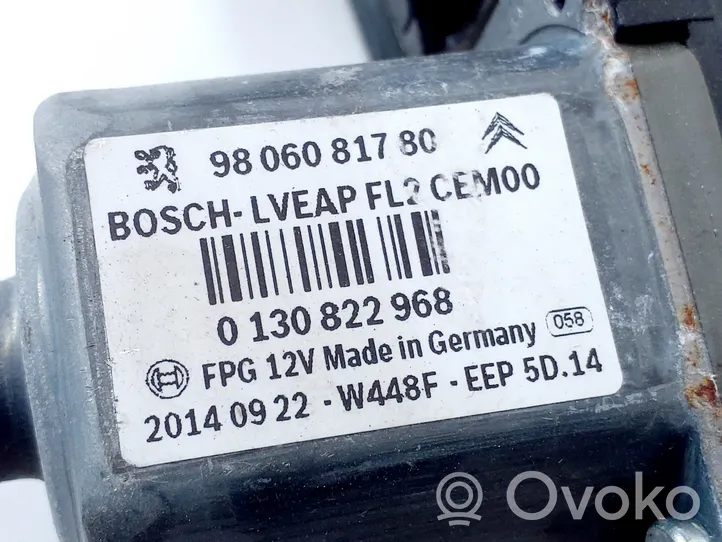 Peugeot 2008 I Fensterheber elektrisch mit Motor Tür vorne 9806088080