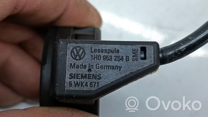 Volkswagen Golf III Lettore di codici immobilizzatore (antenna) 1H0953254B