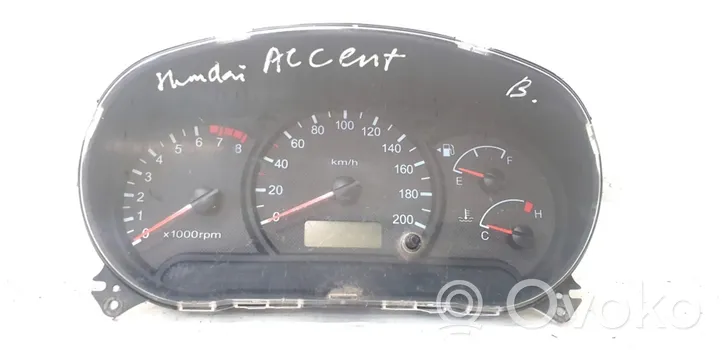 Hyundai Accent Compteur de vitesse tableau de bord 94003-25690