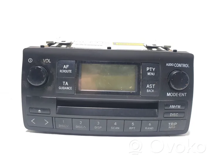 Toyota Corolla E120 E130 Panel / Radioodtwarzacz CD/DVD/GPS 86120-02260