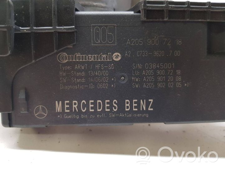 Mercedes-Benz GLC X253 C253 Moteur ouverture de coffre A2059012008