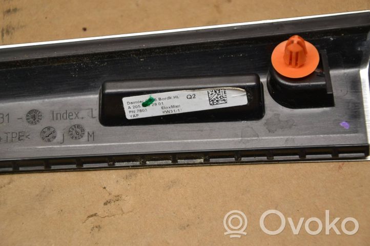 Mercedes-Benz C AMG W205 Rear door card trim A2056702901