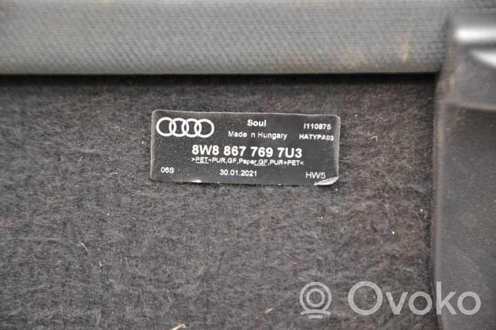 Audi A5 Parcel shelf 8W8867769