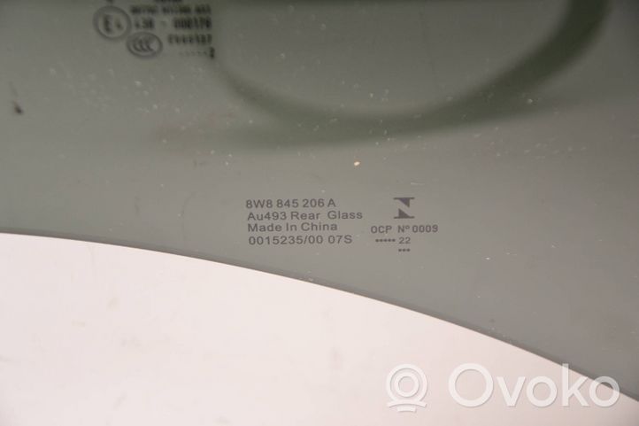 Audi A5 Vetro del finestrino della portiera posteriore 8W8845206A