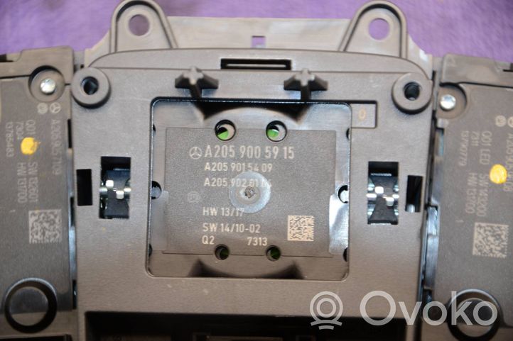 Mercedes-Benz GLC X253 C253 Controllo multimediale autoradio A2059005915