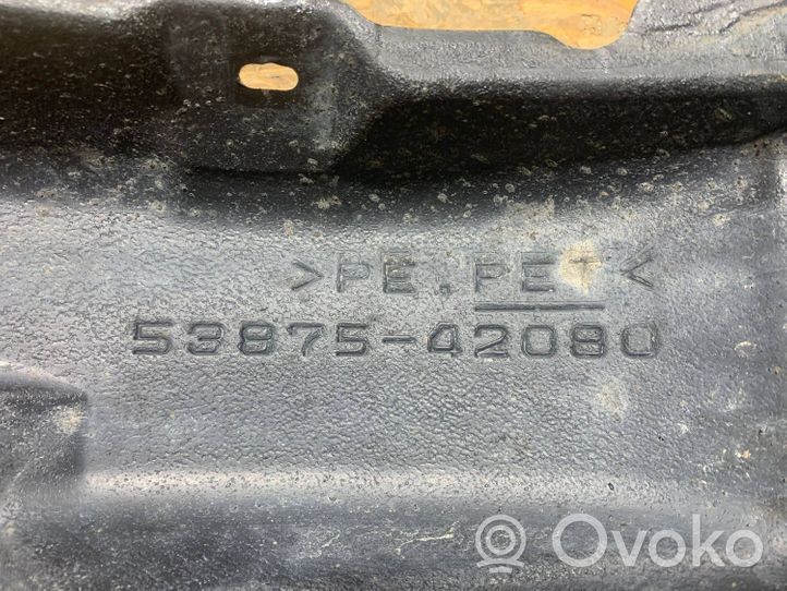 Toyota RAV 4 (XA40) Rivestimento paraspruzzi passaruota anteriore 5387542080