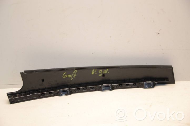 Volkswagen Golf VII Rivestimento modanatura del vetro della portiera posteriore 5G6839902B